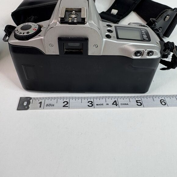 Vintage Canon Rebel 2000 Eos, With Flash And Zoom 80-200mm 1:4.5-5.6 Lens, UV - Picture 9 of 12